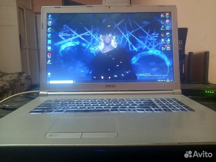 Ноутбук MSI MS-1799 GTX 1050TI 4gb