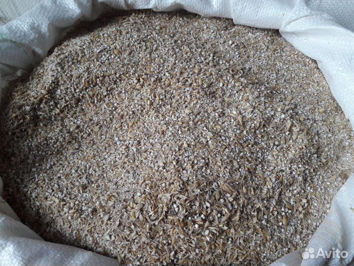 Дробленка, пшеница, овес, ячмень, комбикорм