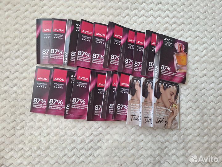 Пробники духов Today (тудэй) Эйвон