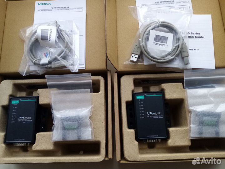 Преобразователь интерфейса moxa 1150i