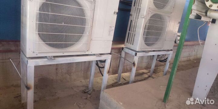 Установка ремонт заправка чиллеров фанкойлов