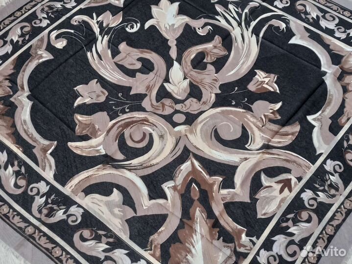 Платок Батист 105/105 Dolce бежевый черный 7 цв