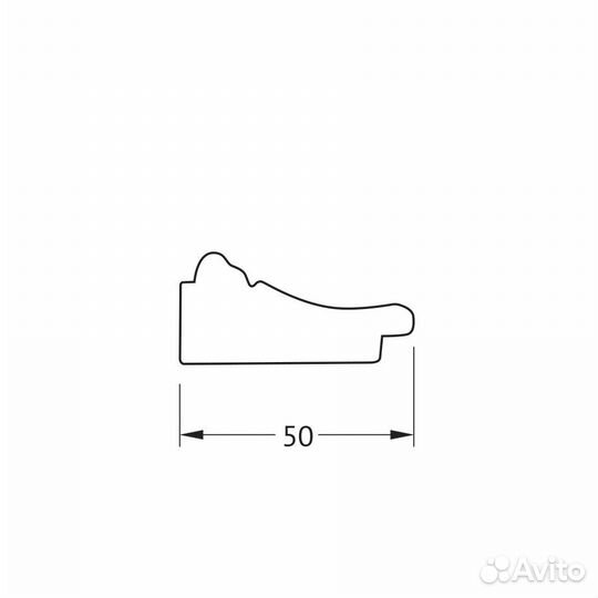 Зеркало Evoform Octagon BY 3865 49x49 махагон с о