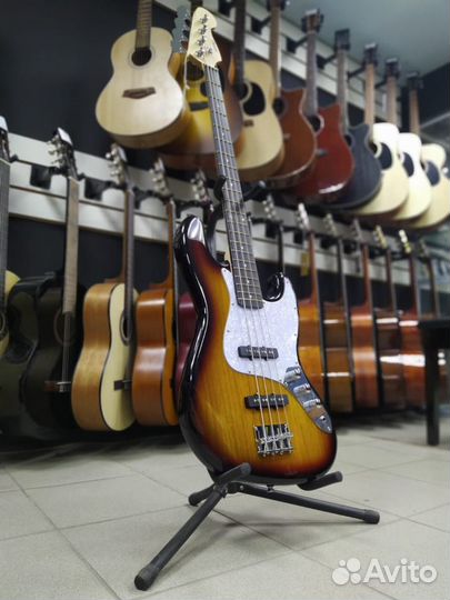 Бас-гитара Homage HEB760 Санберст Новая