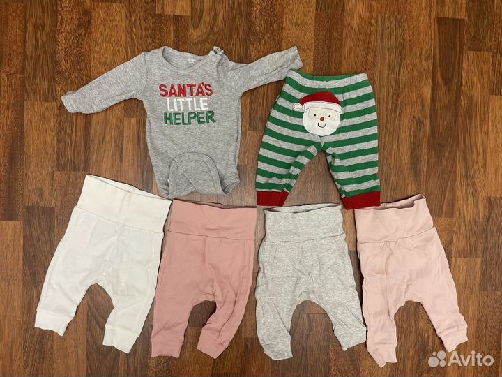 Пакет вещей на девочку 3-6 мес