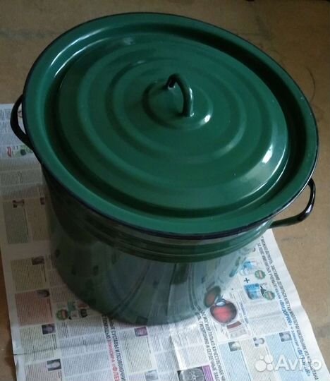 Кастрюля эмалированная 40л