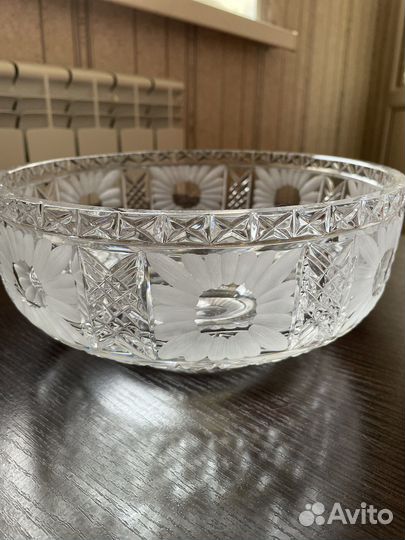 Ваза хрустальная СССР