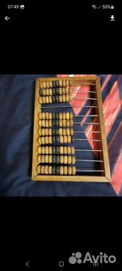 Счеты деревянные