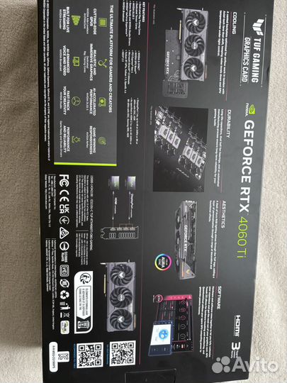 Видеокарты RTX3060/4060ti Asus/Gigabyte (новые)