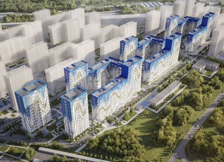 2-к. квартира, 55,4 м², 9/26 эт.