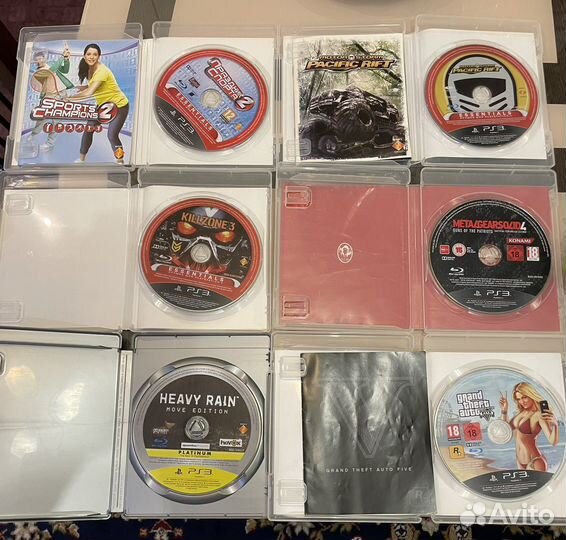 Диски на sony playstation 3