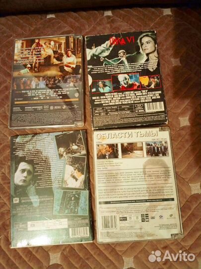5 DVD дисков с иностранными фильмами