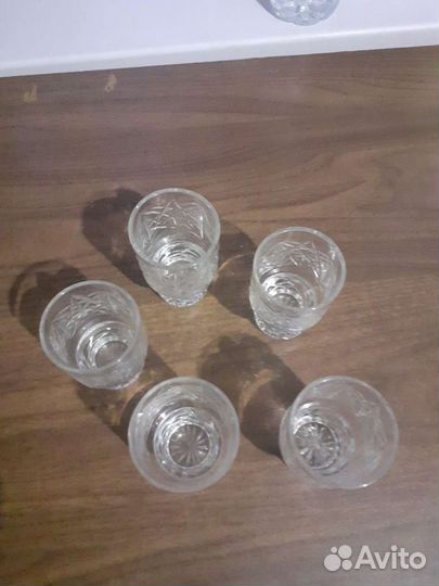 Стопки хрустальные СССР
