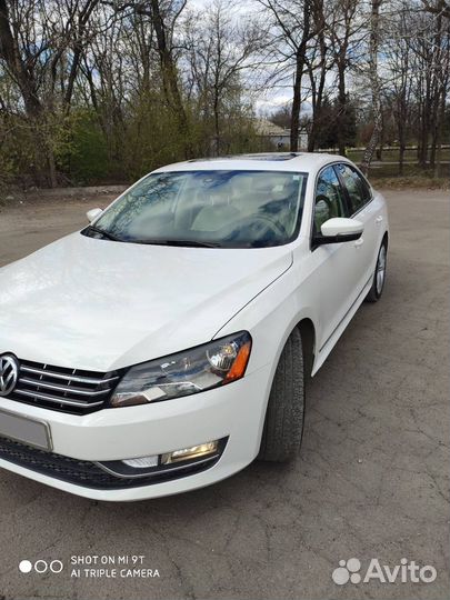 Volkswagen Passat 2.0 AMT, 2013, 180 000 км