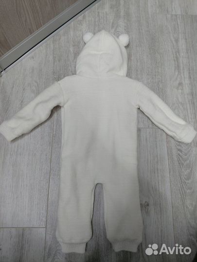 Комбинезон для малыша утеплённый 62р