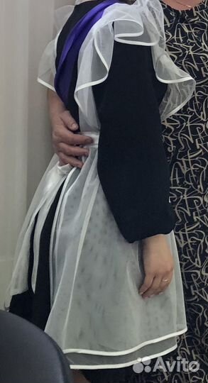 Школьный фартук и платье