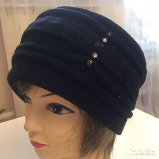 Новый берет +шарф(двойная Ангора)