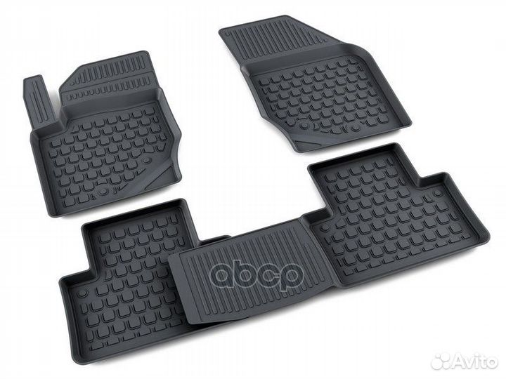 Коврики салона полиуретан черный Volvo XC90 C