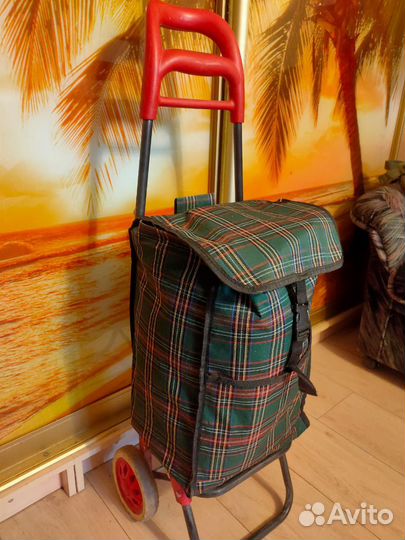 Сумка тележка на колесах