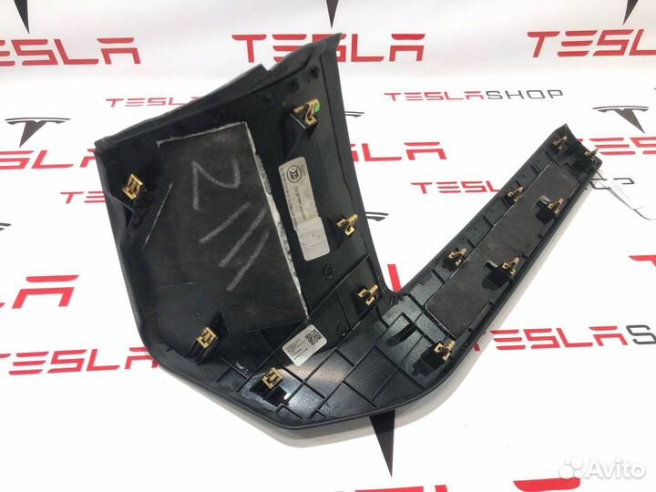 Накладка центральной панели Tesla Model S рест