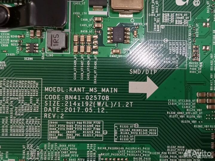 Разбор Samsung UE55MU9000