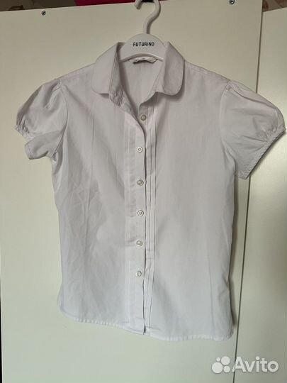 Marks spenser рубашка школьная 140 146