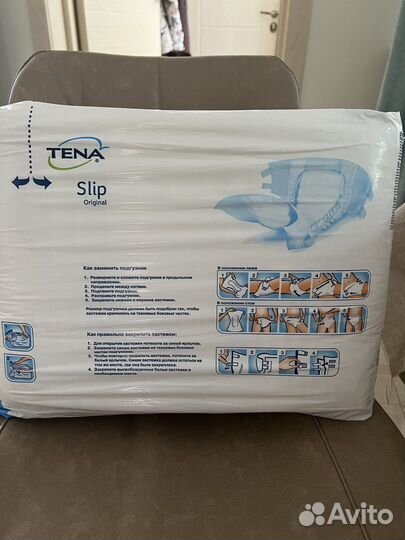 Tena slip original памперсы для взрослых