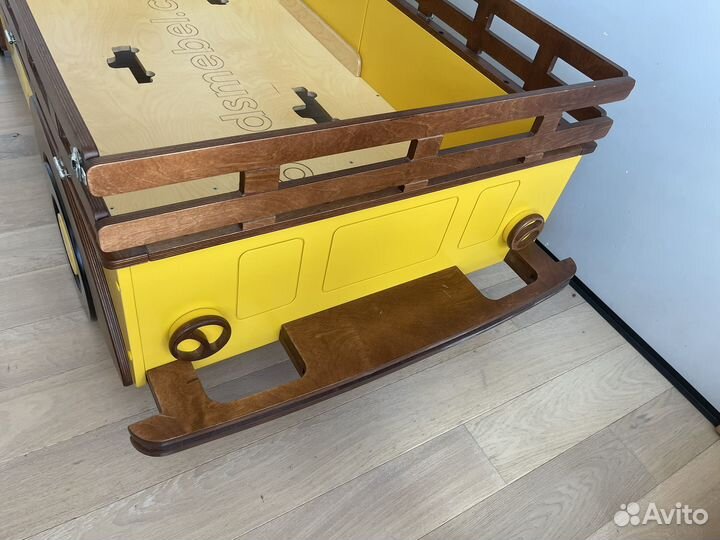 Кровать пикап ecokids детская