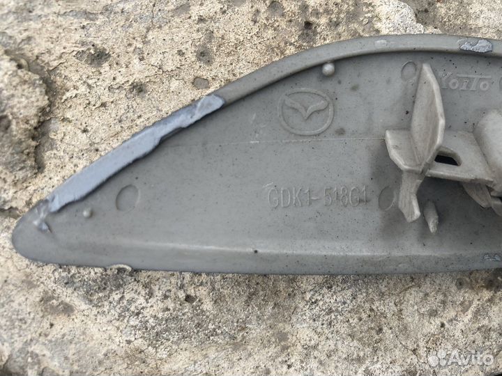 Крышки форсунок омывателя фар mazda 6 gh