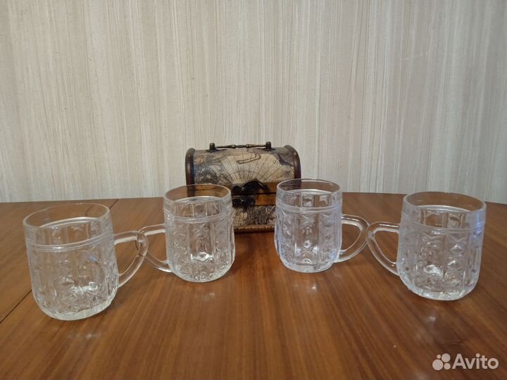 Наборы стаканов хрусталь СССР