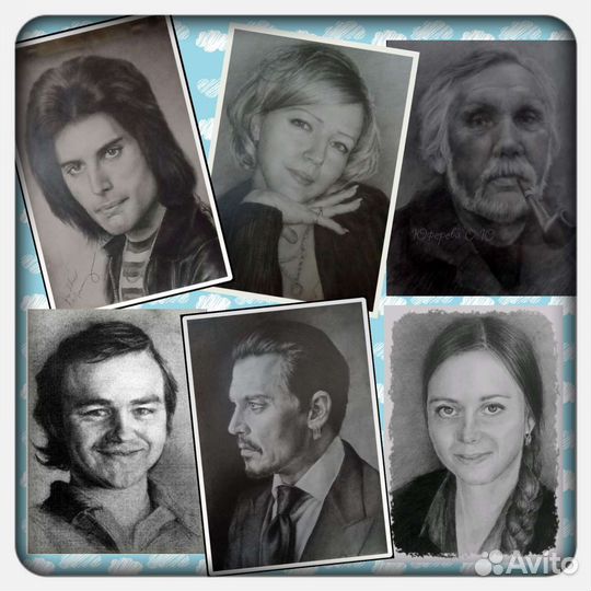 Портрет, шарж