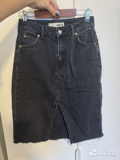 Юбка джинсовая Topshop