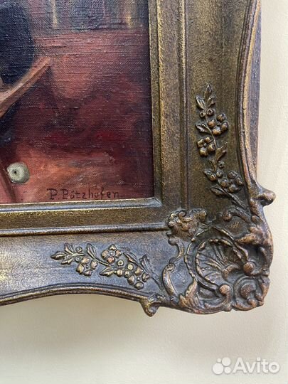 Картина маслом на холсте 