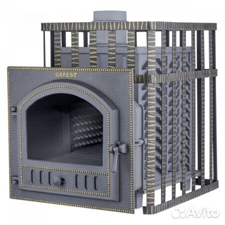Печь для бани Гефест зк в сетке 25 (П)