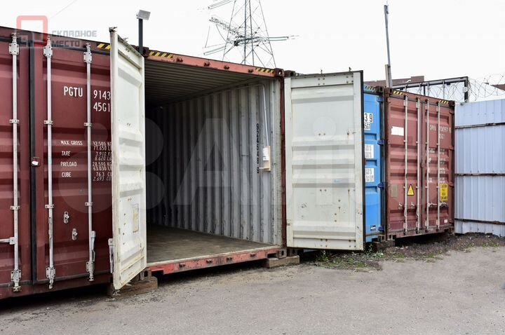 Аренда контейнера хранение вещей 15 м²