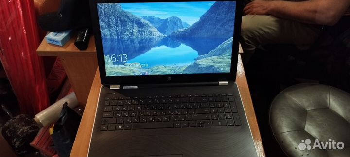 Ноутбук hp compaq в хорошем состоянии