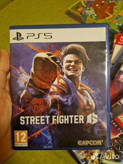 Street fighter 6 ps5 диск