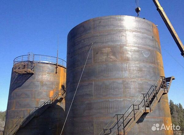 Резервуар, Цистерна металлические