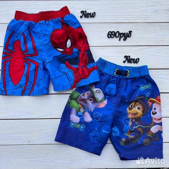 Комплект 92 размер шорты купальные Футболка
