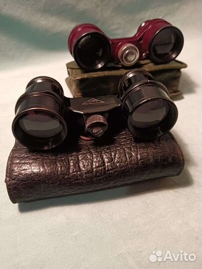 Довоенные театральные бинокли из бакелита 1937год