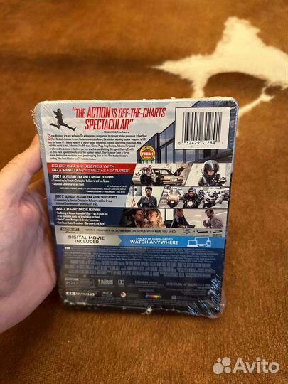 Steelbook Blu ray 4K UHD фильмы