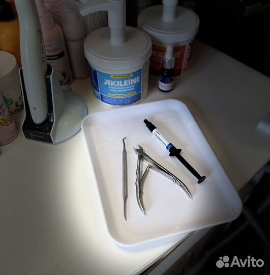 Усложненный педикюр