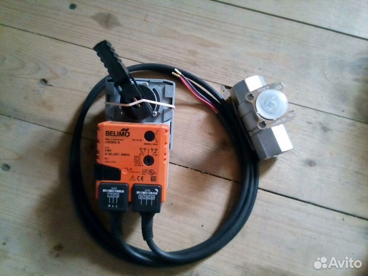 Электропривод с клапаном