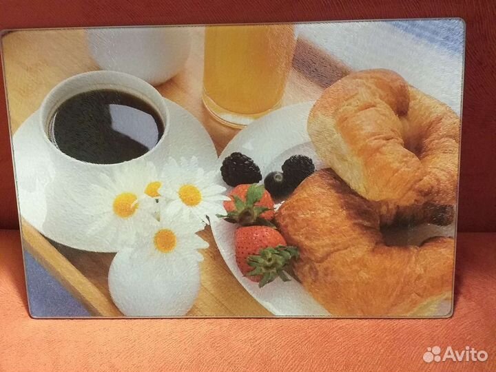 Доска разделочная термостекло в упаковке