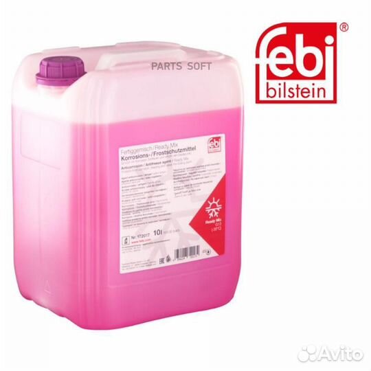 Febi 172017 Антифриз Febi фиолетовый -35c G12+ 10л