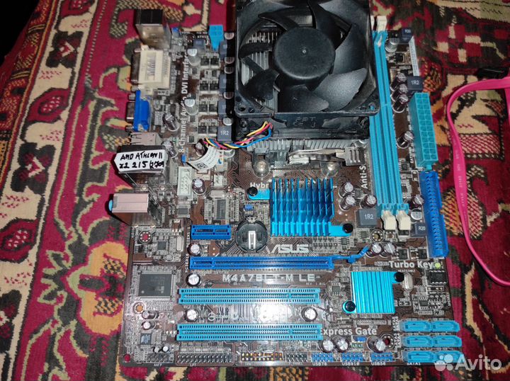 Материнская плата Biostar A780L3 +AMD Athlon 215