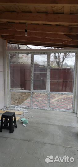 Остекление веранд террас из пластиковых окон