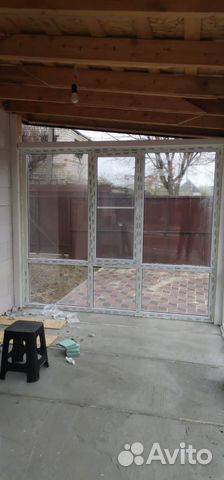 Остекление веранд террас из пластиковых окон