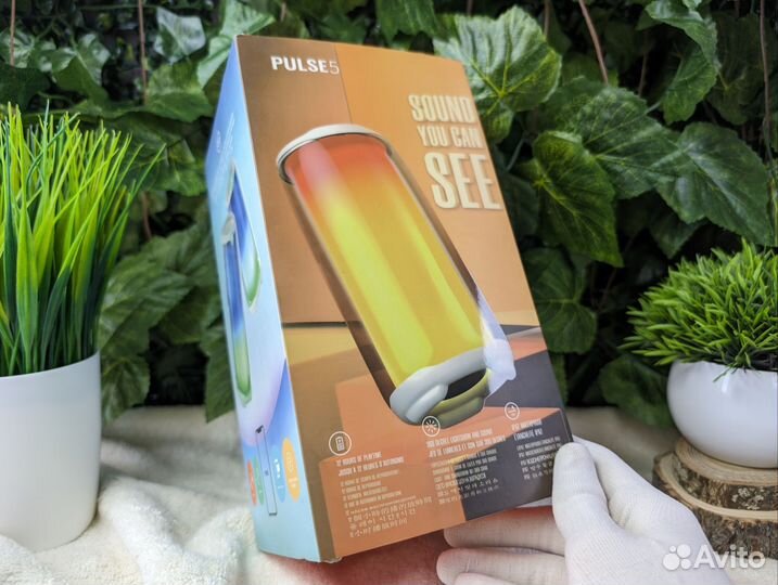 Беспроводная колонка jbl pulse 5 черный