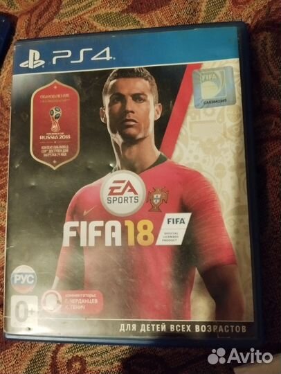 FIFA 2018 ps4 Диск